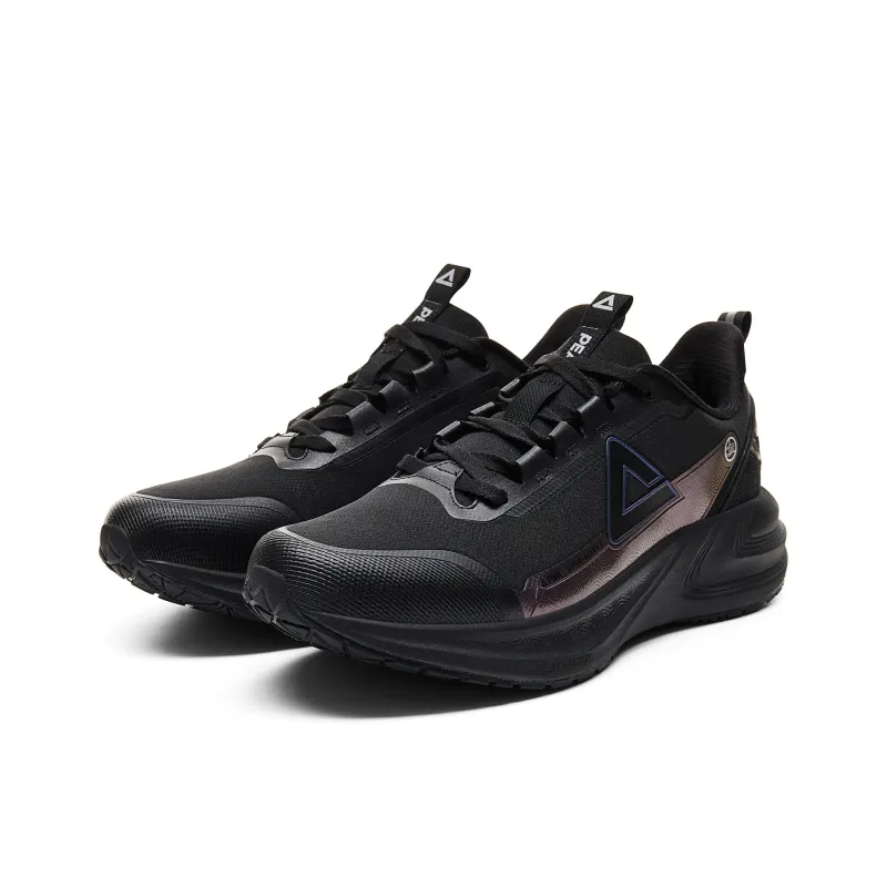 PEAK Cushioning Lightweight Rebound Running Shoes Men's Black-2
