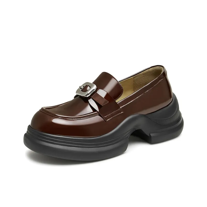 BASTO Loafers Women's Dark Red/Black-1