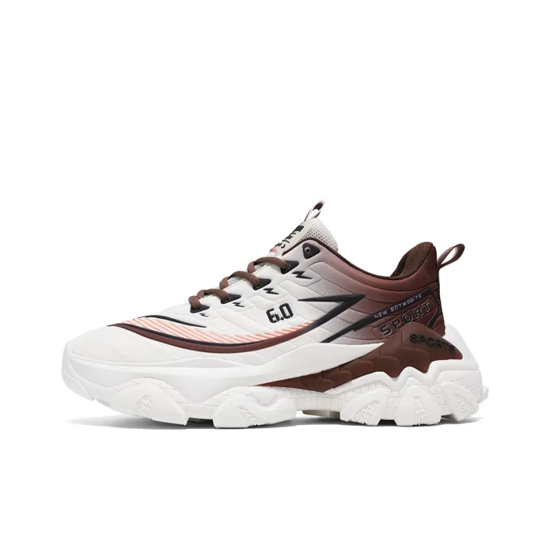 Grumpy Ram Breathable Lightweight Height Increasing Low Top Chunky Sneakers Unisex-4
