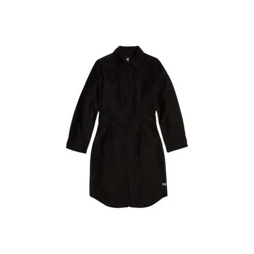 G-STAR RAW Long-Sleeved Dresses Women's Pitch Black