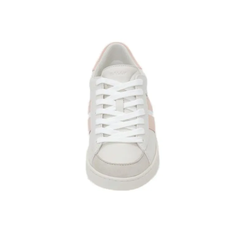 BALLY Low Top Skateboard Shoes Women's White-3