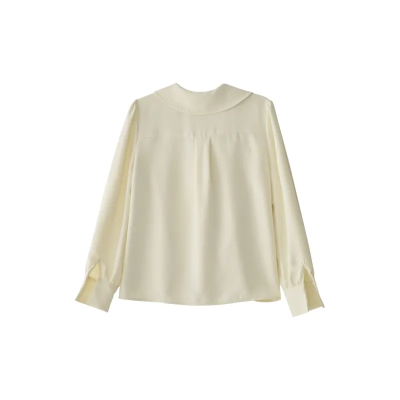 ANNECHEN Shirts Women's Apricot-1
