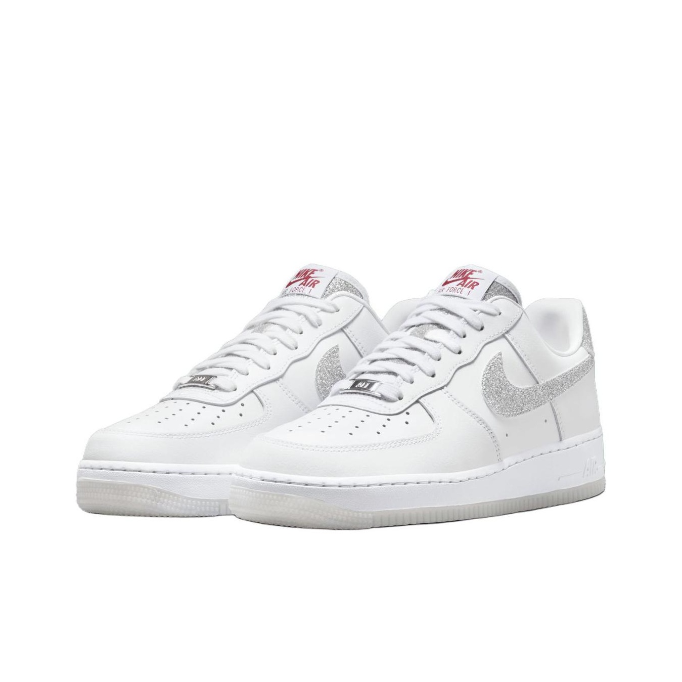 Nike Air Force 1 Low 07 Lx Glitter Swoosh White Women s POIZON