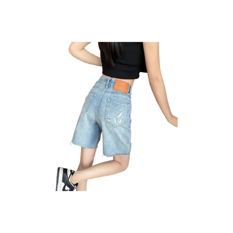 KAISER Denim Shorts Women's Light Blue-1