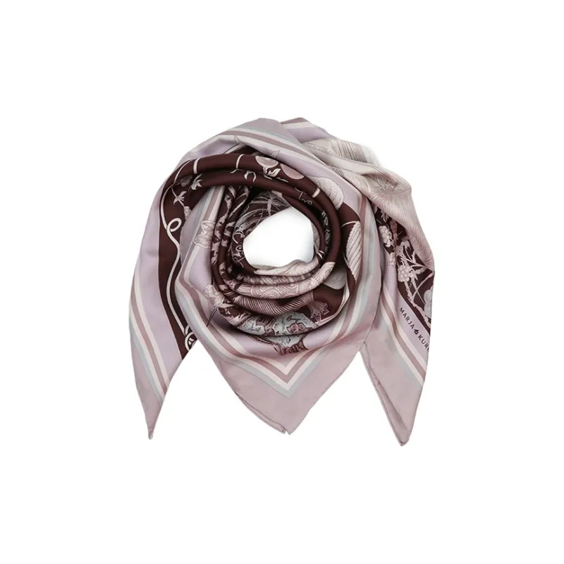 MARJAKURKI Silk Scarves Women's-1