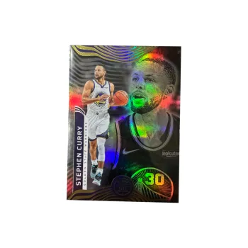 PANINI Warriors Stephen Curry Teca Refringence Rare Card Sports Cards 1 Pc