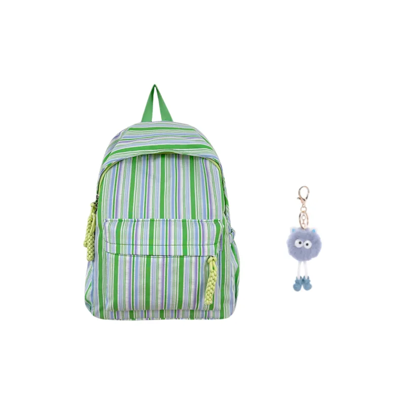 KAMLUI Nylon Backpack Regular Unisex Pink Yellow Sky Blue-13