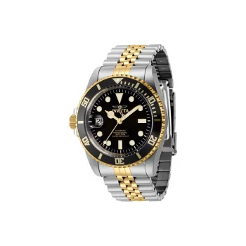 INVICTA Wrist Watch Automatic Mechanical Movement Stainless Steel Strap 42mm Black Dial Men's Watches