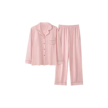 Mulong Family Pajama Set Women's Pink