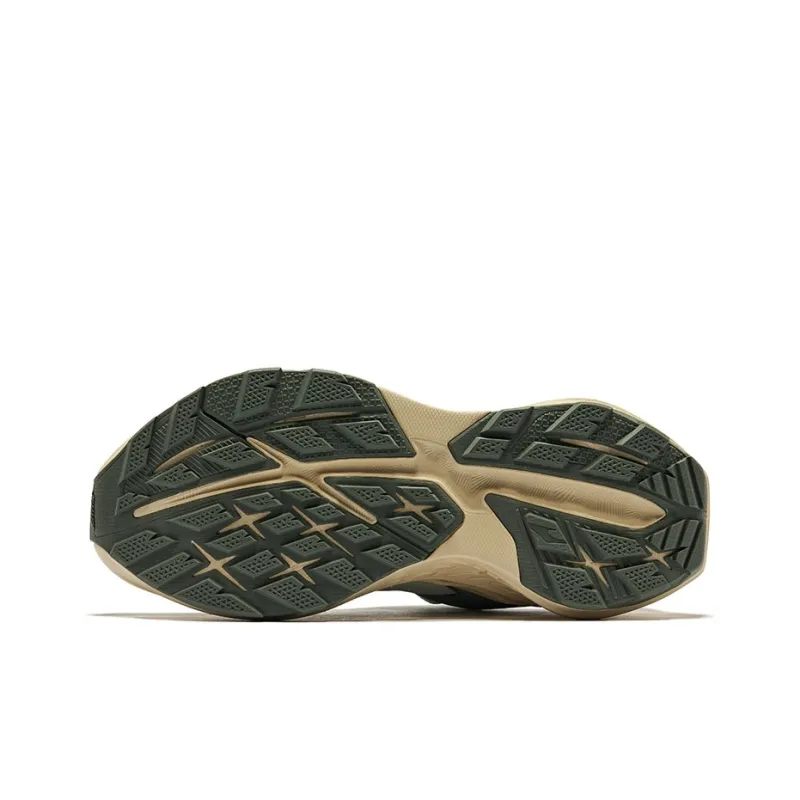 Erke Dragon Flying Phoenix Dancing 2 Height Increasing Coverage Low-Top Casual Shoes Men's Green Gray Stone Green-3