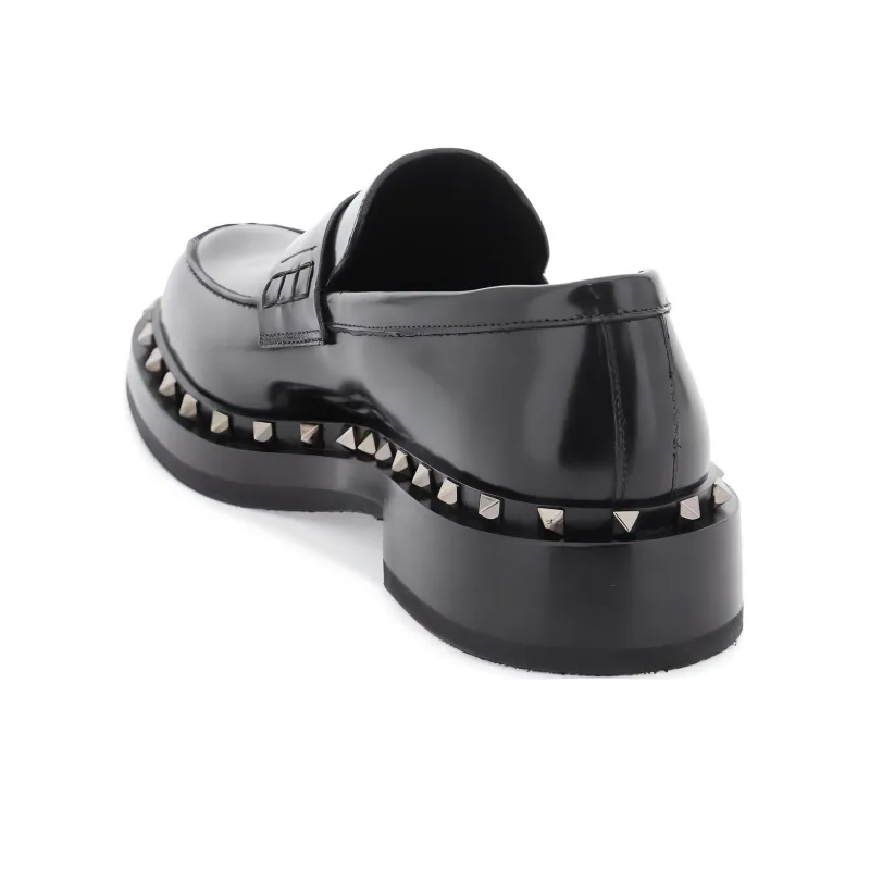 Valentino Garavani Rockstud M-Way Slip-On Loafers-2