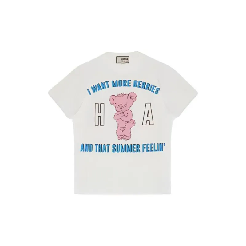 GUCCI x Harry Styles T Shirt Unisex White-0