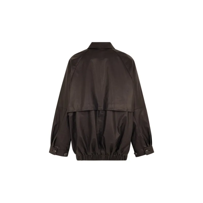 MEIYANG Leather Jackets Women's-3