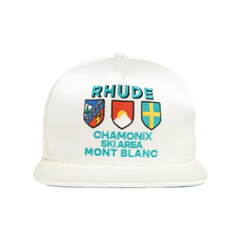 RHUDE Embroidered logo Cap-0