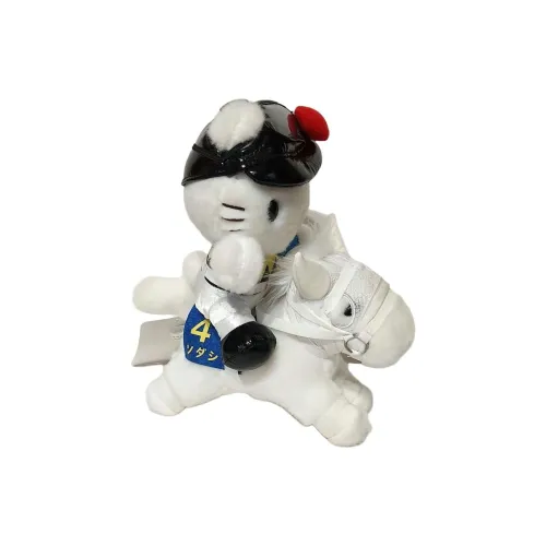 Sanrio Hello Kitty Competitive Horse Riding Dolls Plush Doll 20cm High