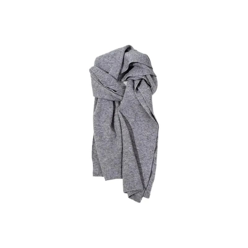 DZP Acrylic Knit Scarves Unisex-2