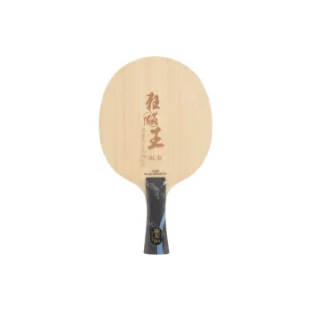 DHS Ping Pong Paddles Blades All Wood With Carbon Fiber Unisex Blue Black