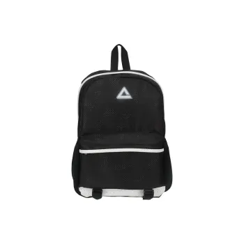 PEAK Twill Composite Fabric Backpack Regular Unisex Zircon Black/Navy Blue