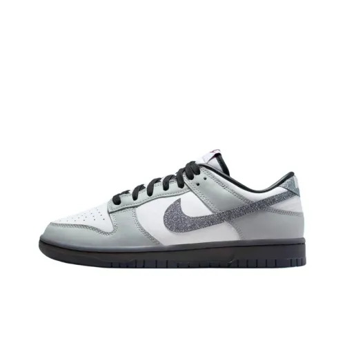 Nike Dunk Skateboard Shoes Unisex Low-Top Gray/White