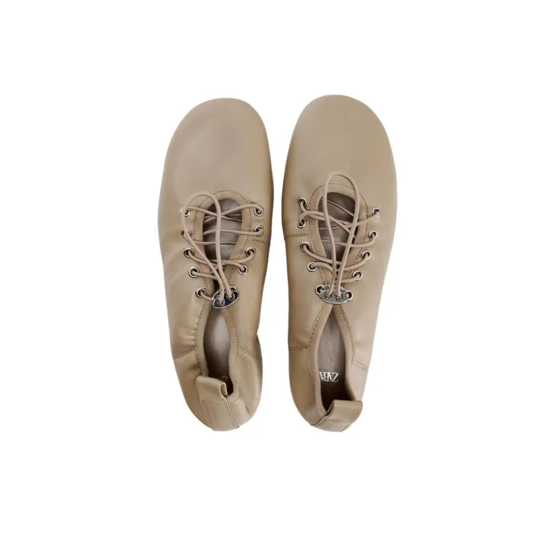 ZARA Casual Single Shoes Women's Light Beige Yellow-6
