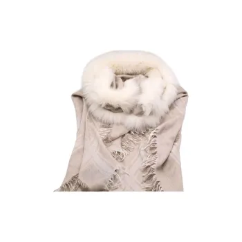 GUCCI Wool Shawls Women's Beige