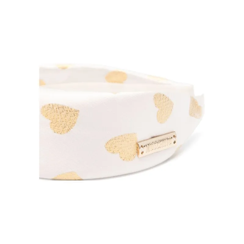 MOSCHINO Heart print Headband-2