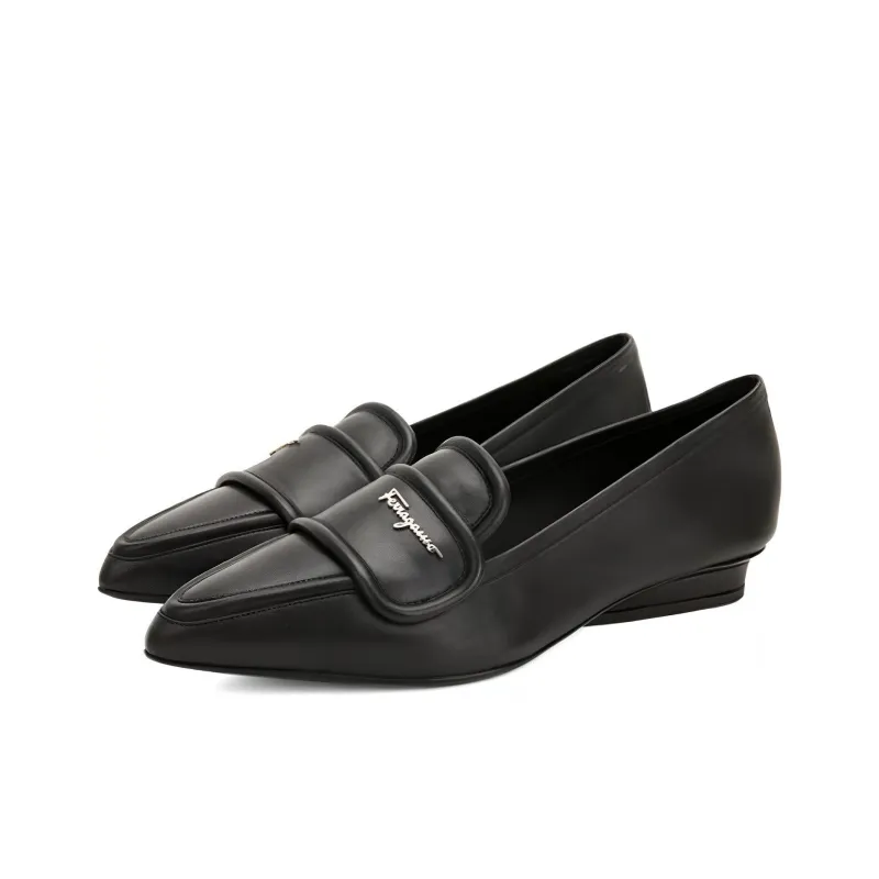 Ferragamo Mary Jane Shoes Women's Black-4