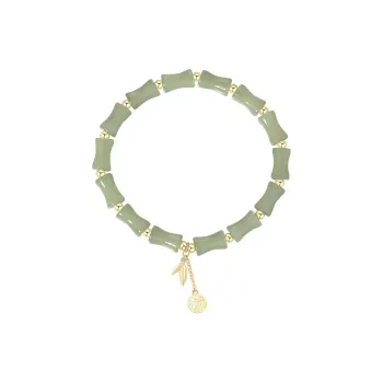 Royal Heaven's Choice Bracelets Pale Greenish White Jade Women's