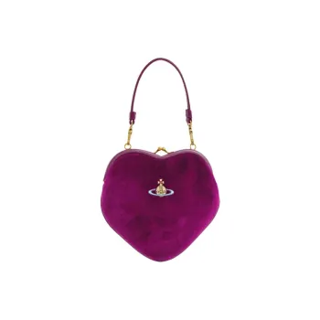 Vivienne Westwood Cotton Velvet Portable Wallet Women's Purple