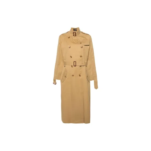 R13 Trench Coats Women's Light Brown