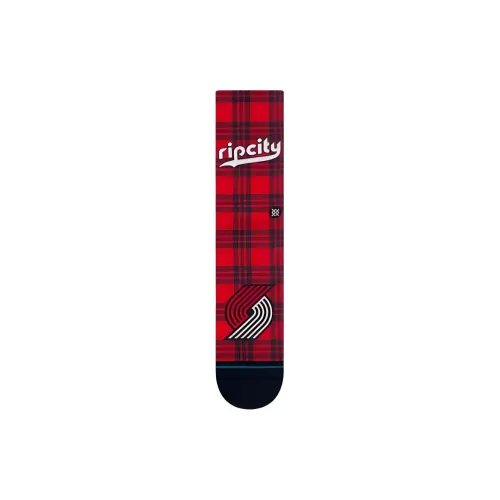 NBA Portland Trail Blazers Stance Basketball Socks Unisex 1 Pack Red