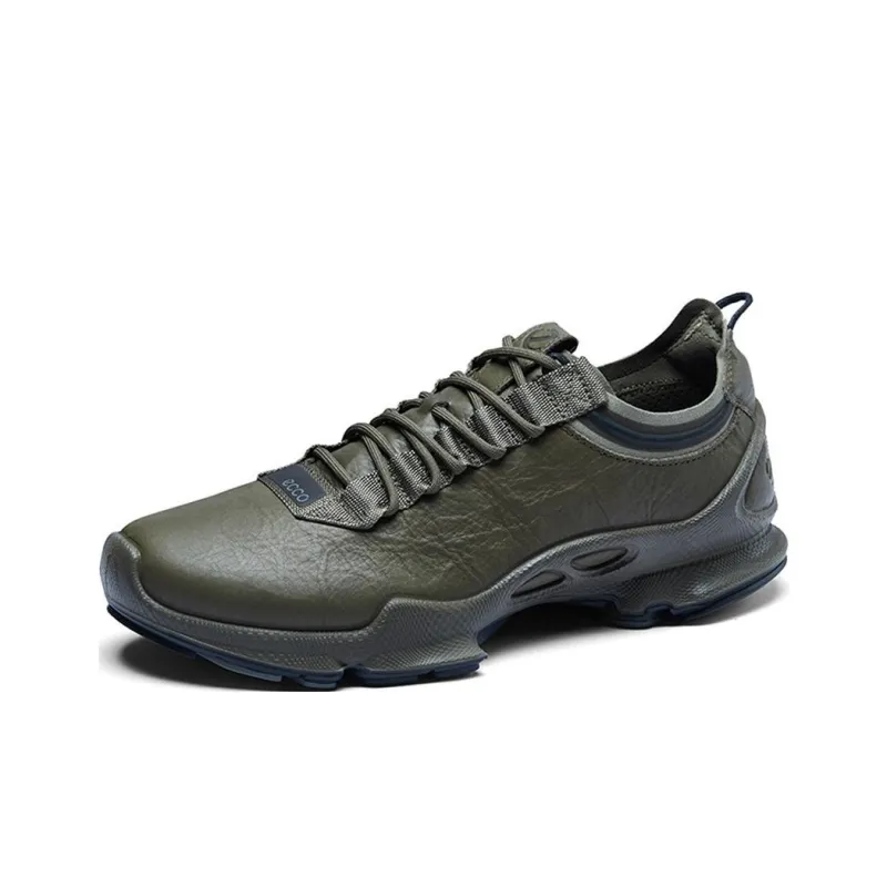 Ecco Biom C Cushioning Wear-Resistant Low-Top Casual Shoes Men's Army Green-2