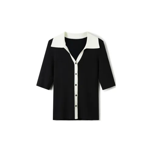 TKY SHOP Knitwear Women's Simple Black