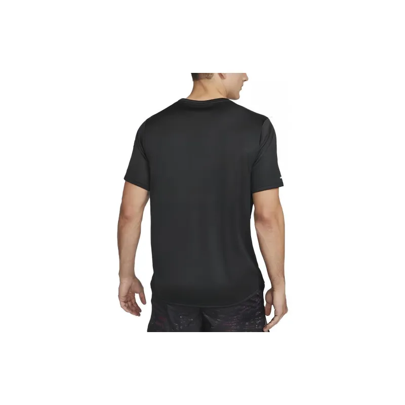 Nike Dri FIT UV Run Division Miler T Shirt Men's Black-1