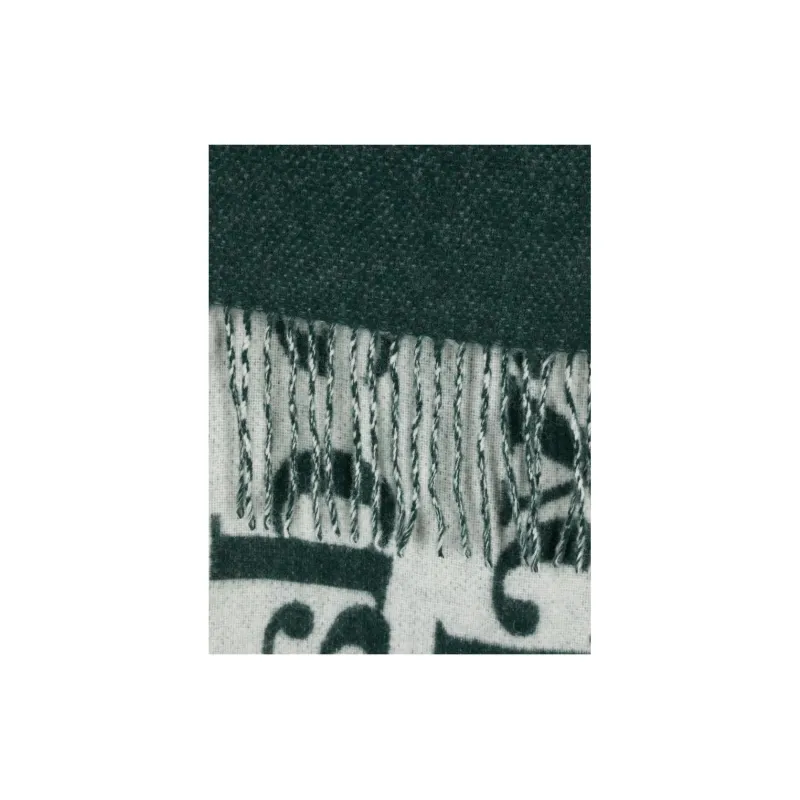 GANNI Fringed Wool Scarf-2