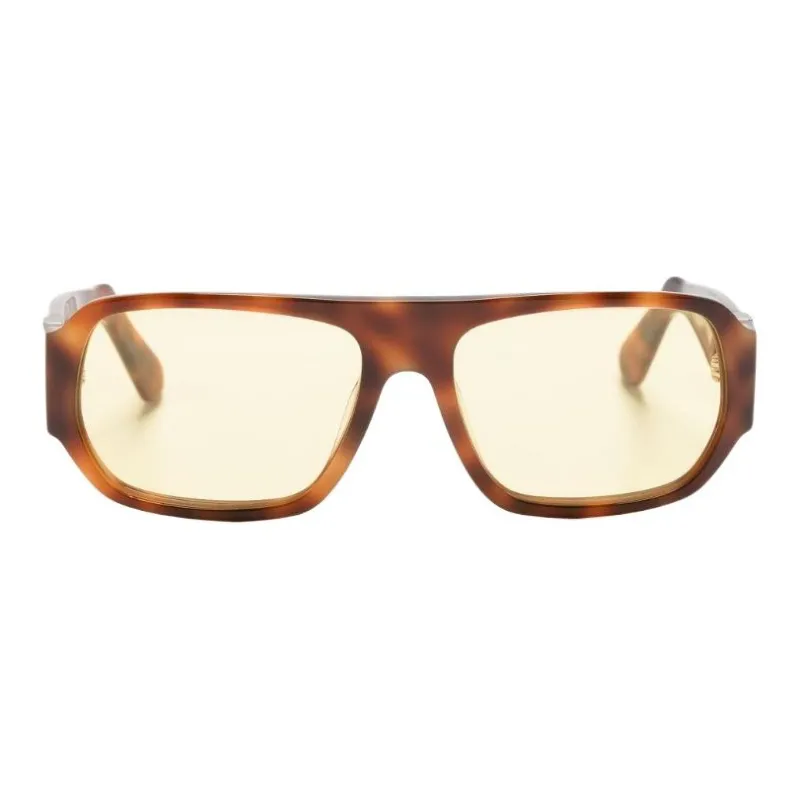 GCDS Tortoiseshell Oversize frame Sunglasses-1
