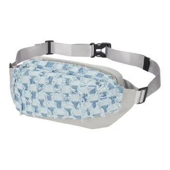L&M Oxford Sling Bag Regular Unisex White/Blue/Gray