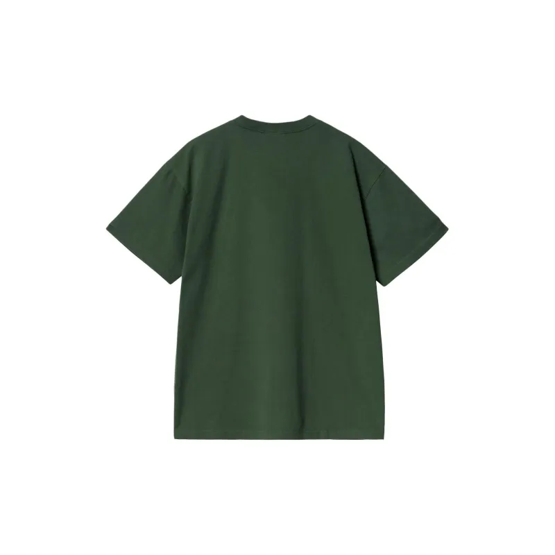 Carhartt WIP FW24 S/S Lazy Duck Academy T-Shirt T-Shirt Unisex Sycamore Green-1