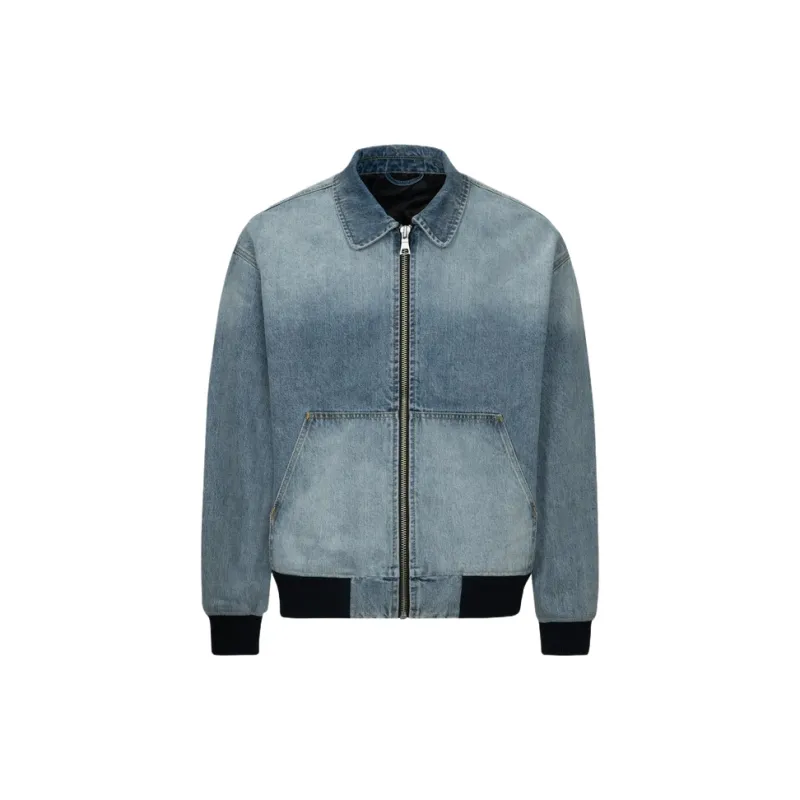 EVISU Denim Jackets Unisex Denim Blue-1