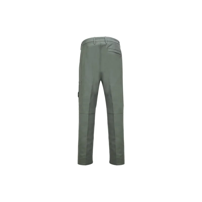STONE ISLAND Logo Patch Cargo Pants-1