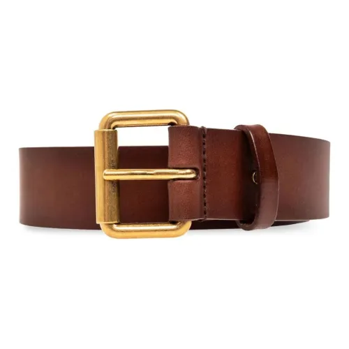 SAINT LAURENT Buckle Leather Belt