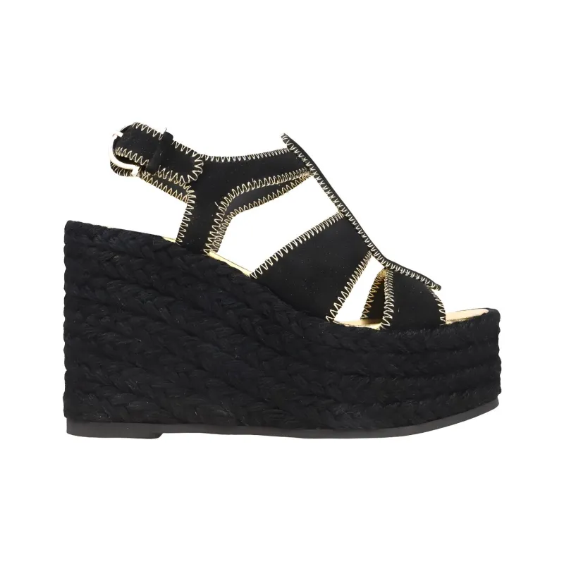 FERRAGAMO 55mm Espadrille Wedge Sandals-1
