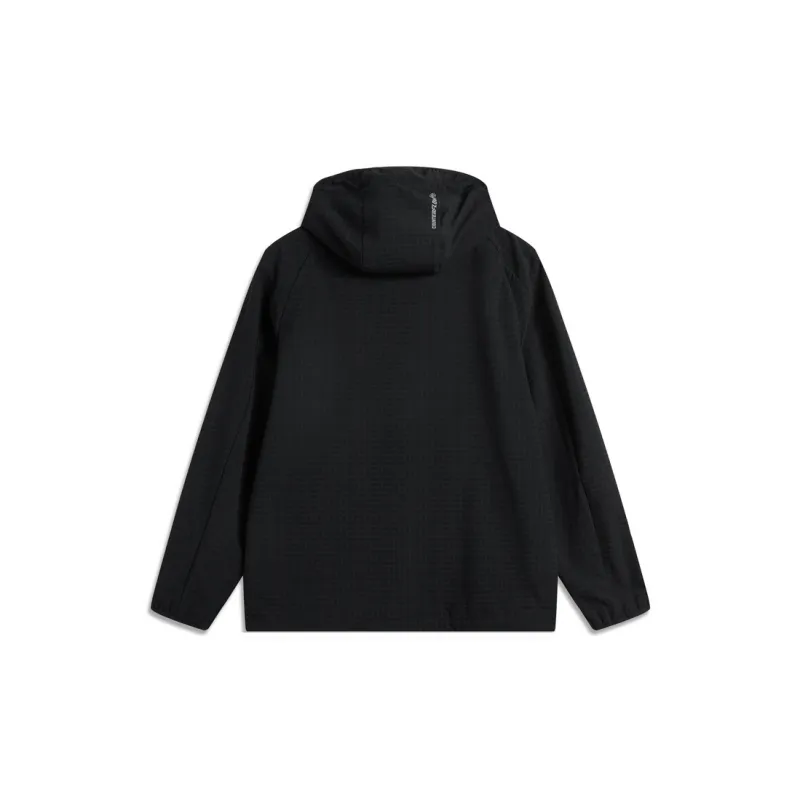 LiNing CF Tracing Waterproof And Windproof To Keep Warm Windbreaker Jacket Unisex Black-1