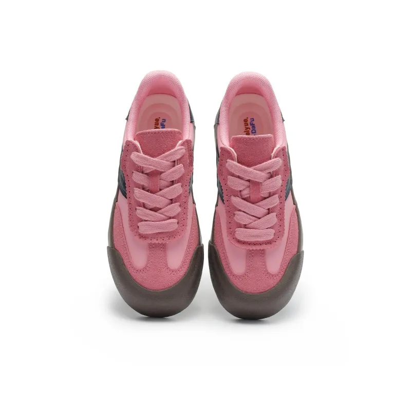 Dafu Leaps Forward German Army Trainers Anti-Slip Wear-Resistant Low-Top Skateboard Shoes Women's-3