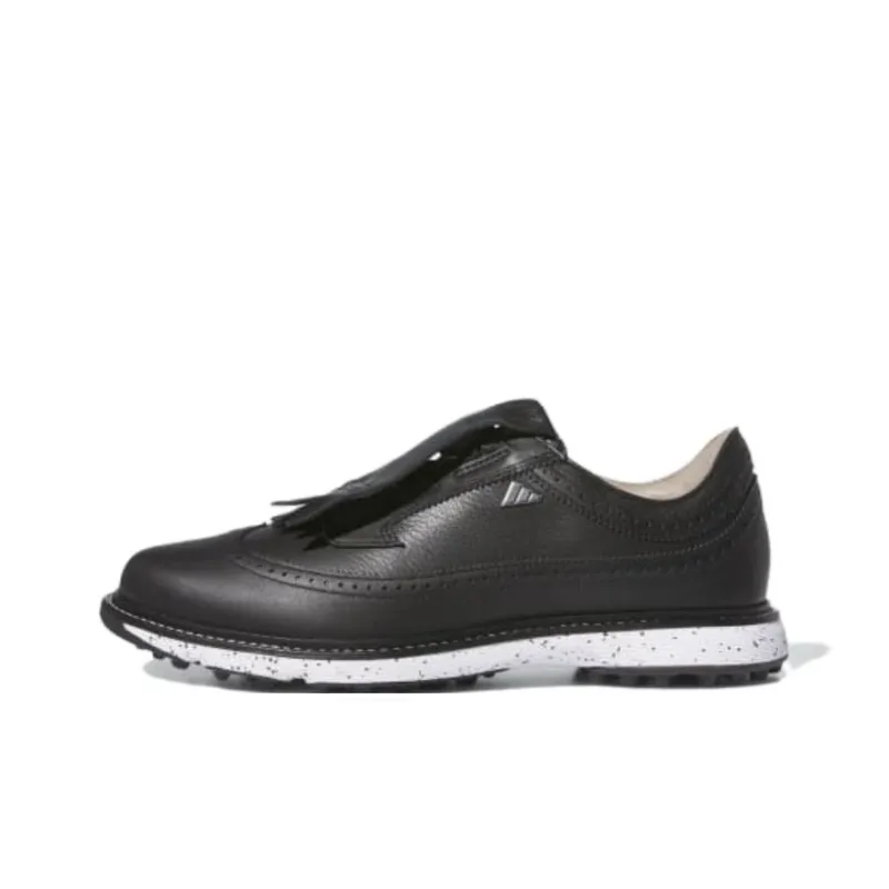 Adidas Anti Slip Wear Resistant Low Top Golf Shoes Unisex Black-0