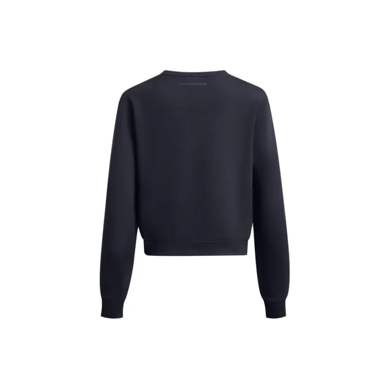 EMPORIO ARMANI Asv Organic Jersey Sweatshirt With Logo-1
