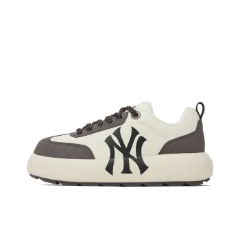 MLB Chunky Classic Slip Resistant Low Top Skateboard Shoes Unisex Charcoal Gray