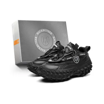 HACKBUTEER Low Top Chunky Sneakers Unisex Box