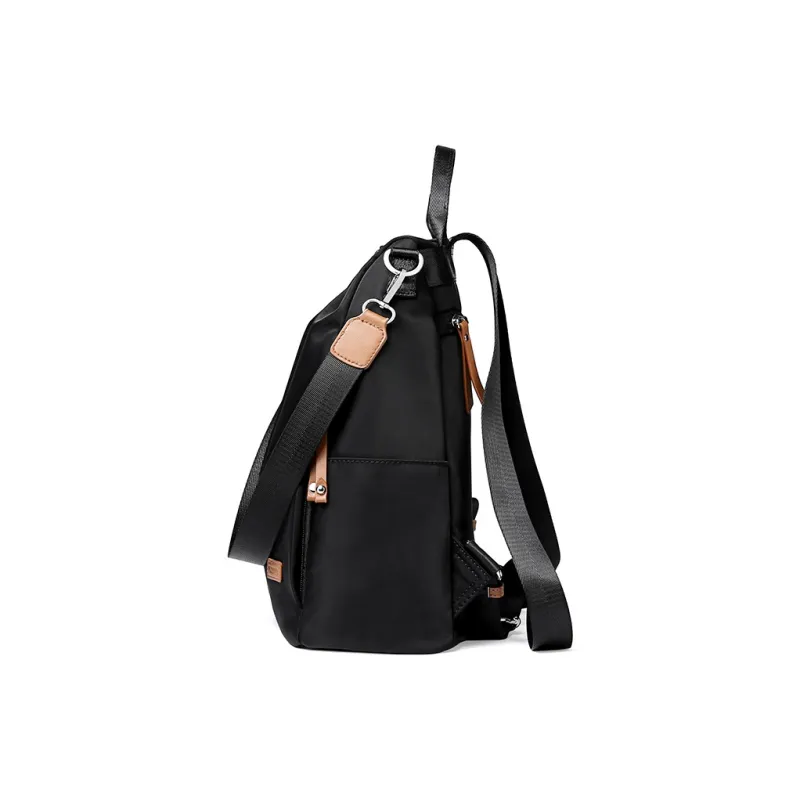 TUCANO Fabric Backpack Tubas Women's Black/Khaki-3