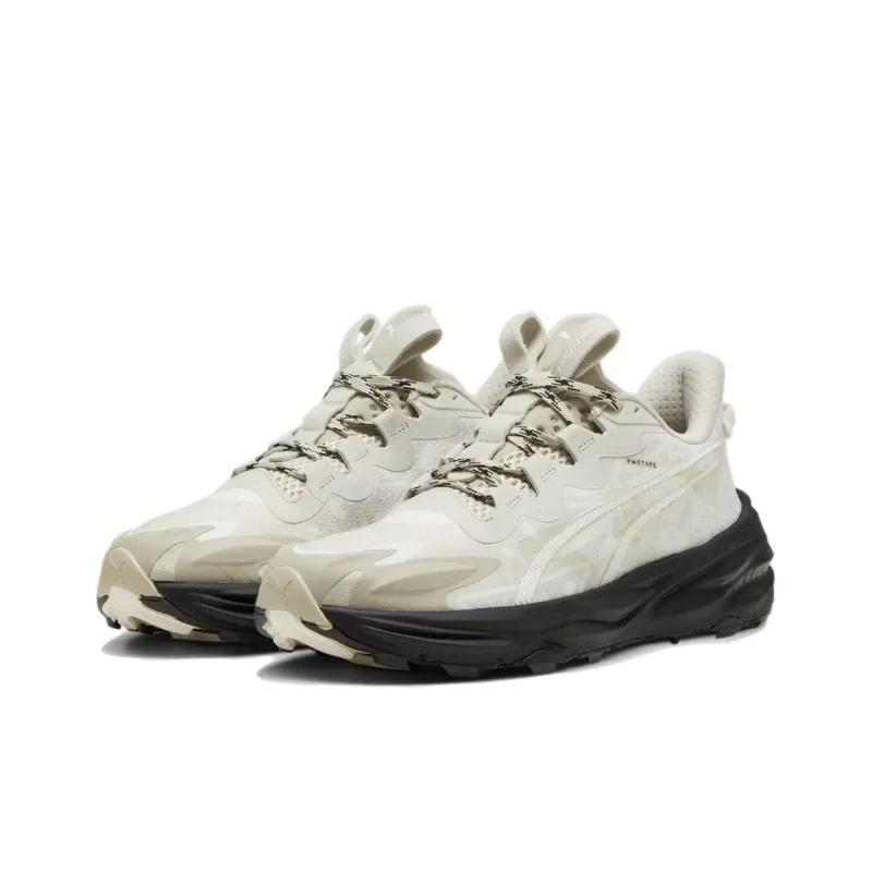 PUMA SEASONS Anti-Slip Wear-Resistant Low-Top Trail Running Running Shoes Men's Gray-2